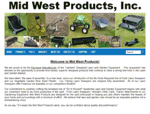 Tablet Screenshot of mid-west-products-inc.com